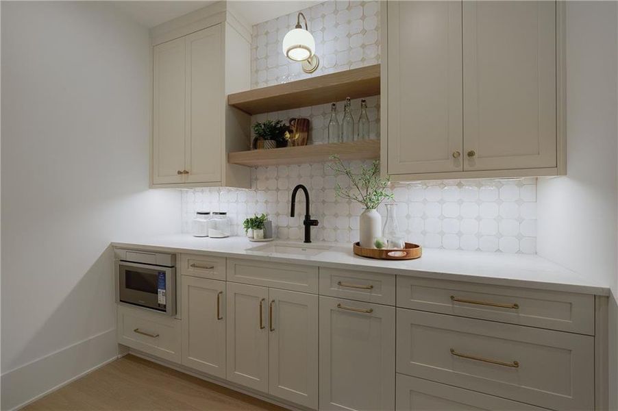 Furnished interior view inside a new home in , Alpharetta (Image 11).