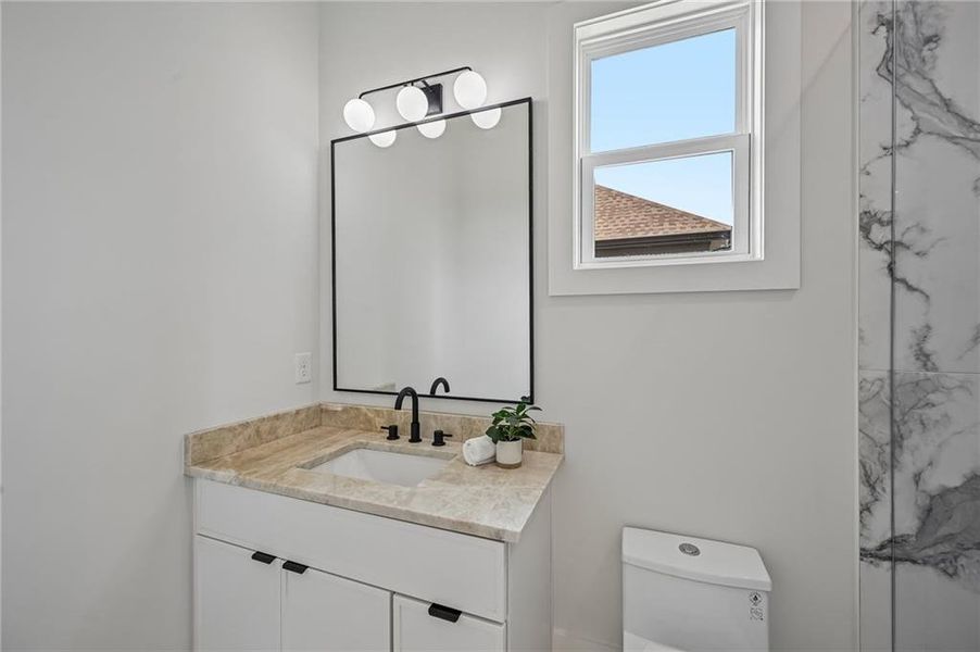 Furnished interior view inside a new home in , Buford (Image 19).