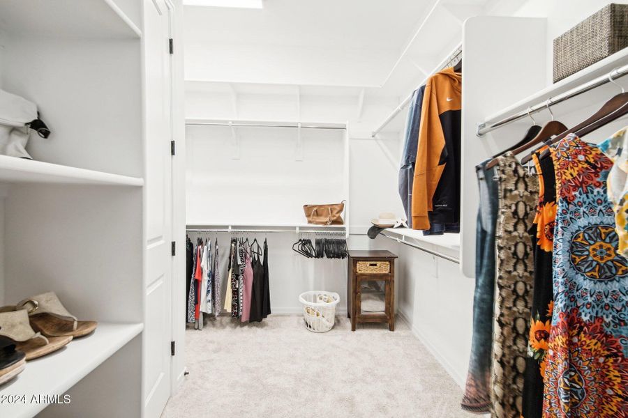 Walk In Closet off Primary Bath