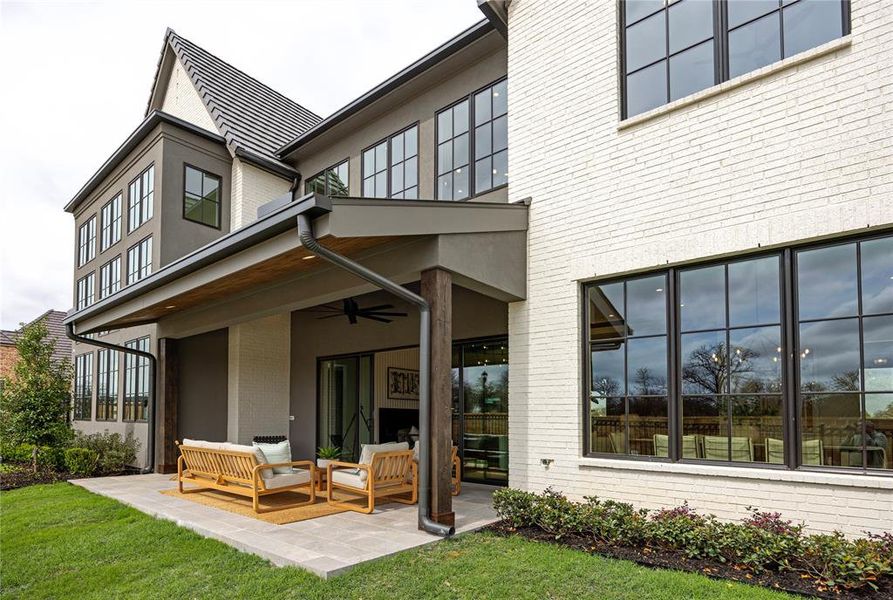 Exterior details and patio area of a home in , Southlake (Image 3).