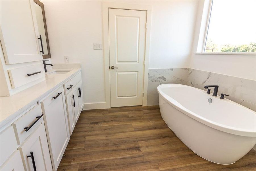 Furnished interior view inside a new home in , Post Oak Bend (Image 5).