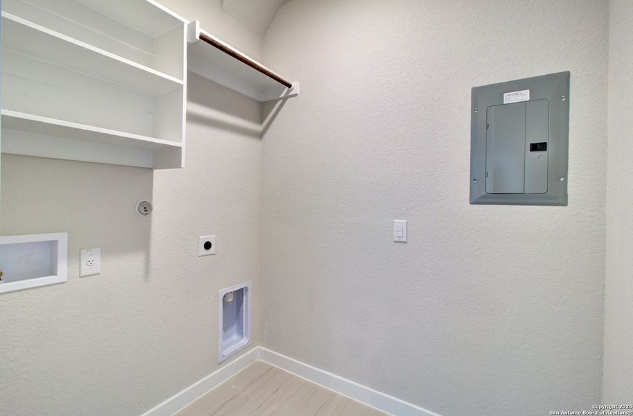 Spacious, unfurnished interior of a new home in Prairie Green, Converse (Image 10). Spacious, unfurnished interior of a new home in Prairie Green, Converse (Image 10).