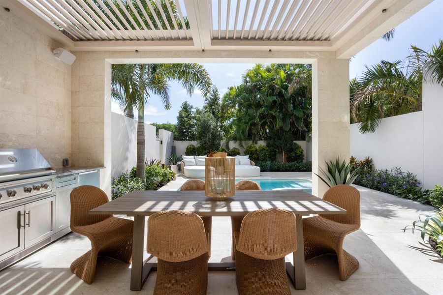 Private Backyard