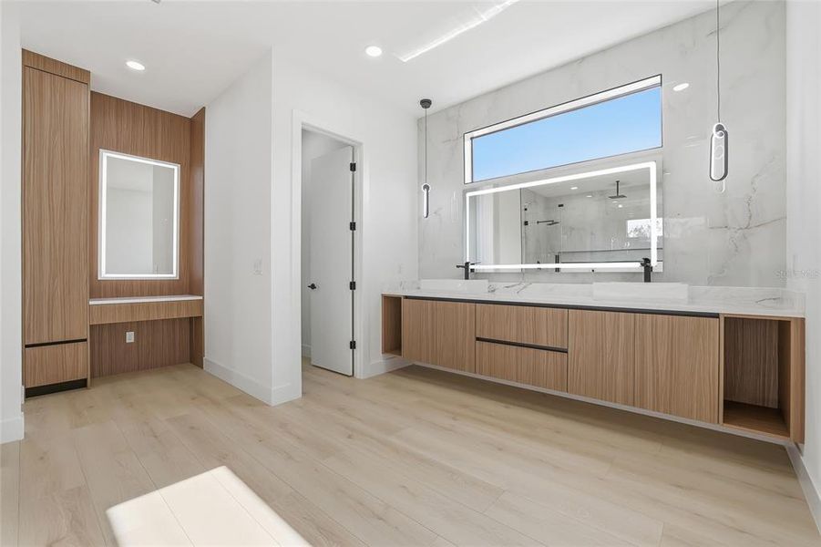 Furnished interior view inside a new home in , Tampa (Image 18).