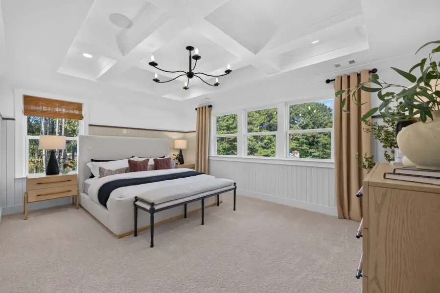 Representative furnished interior of a home built from the Roseland by Pulte Homes in Windsor Court, Fayetteville (Image 45).
