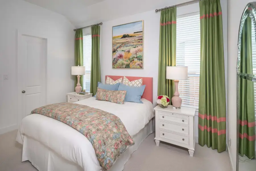 Representative Secondary Bedroom - some options shown