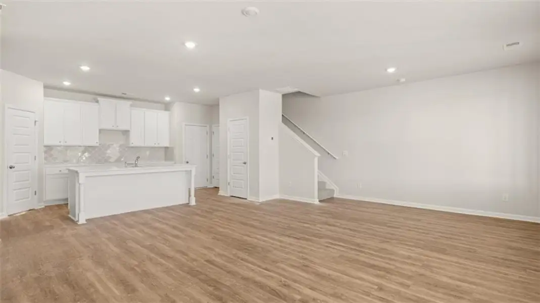 Spacious, unfurnished interior of a new home in Brookland Commons, Monroe (Image 27).