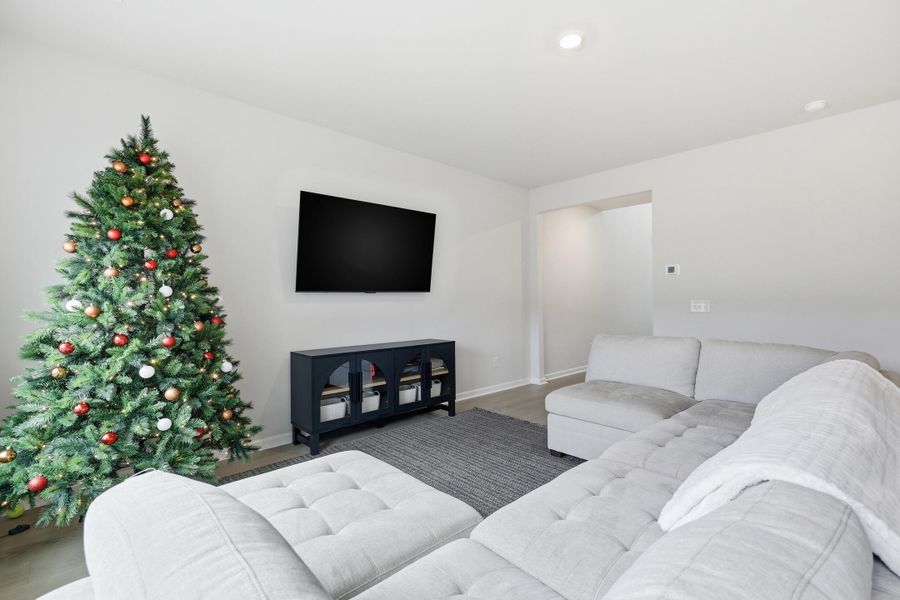 Furnished interior view inside a new home in Sweetgrass at Summers Corner: Carolina Collection, Summerville (Image 12).