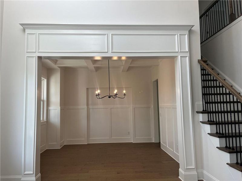 Spacious, unfurnished interior of a new home in Chattahoochee Reserve, Cumming (Image 9). Spacious, unfurnished interior of a new home in Chattahoochee Reserve, Cumming (Image 9).