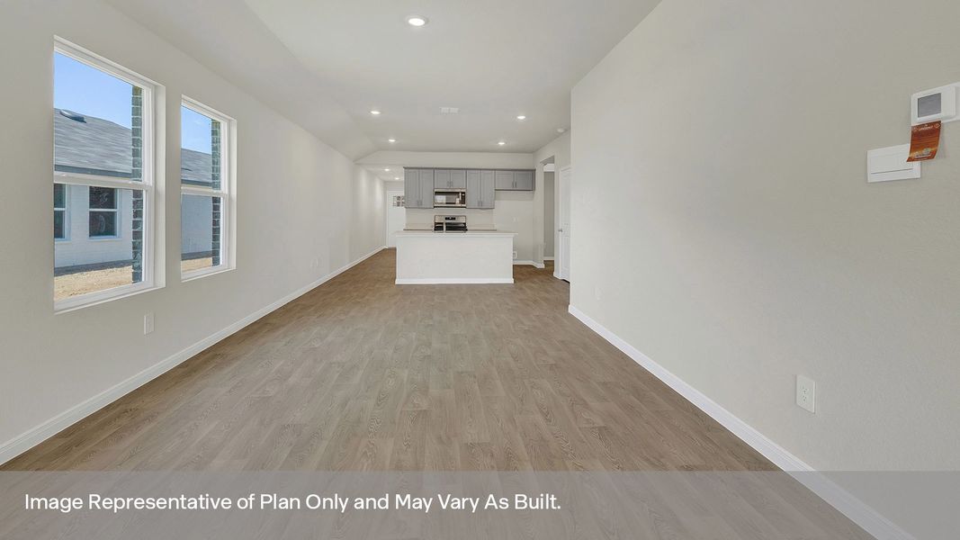 Spacious, unfurnished interior of a new home in Whisper South, San Marcos (Image 16).