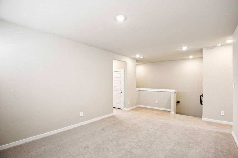 Photo is not of the actual home, but is an inspirational photo of builder’s model home and may depict options, furnishings, and/or decorator features that are not included