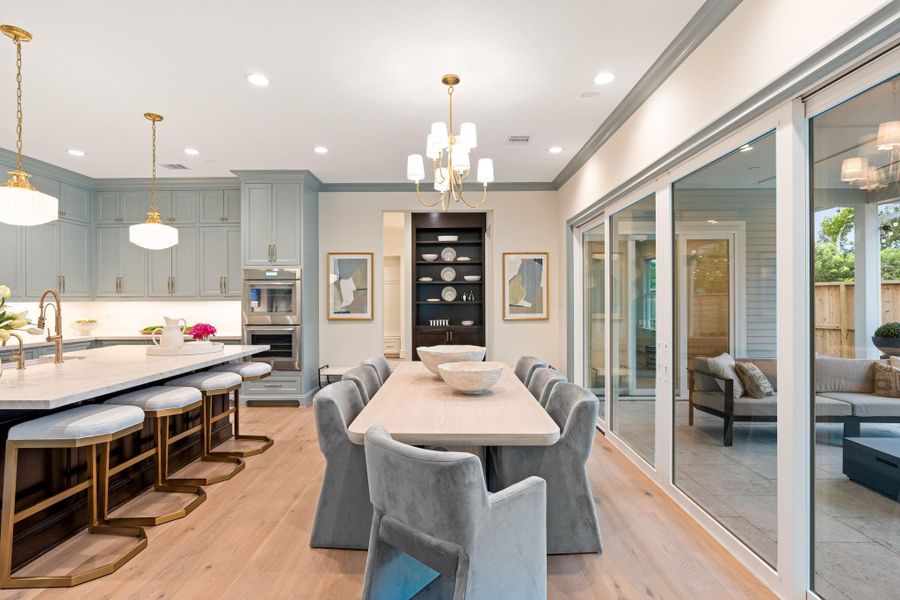 Furnished interior view inside a new home in , Houston (Image 36). Furnished interior view inside a new home in , Houston (Image 36).