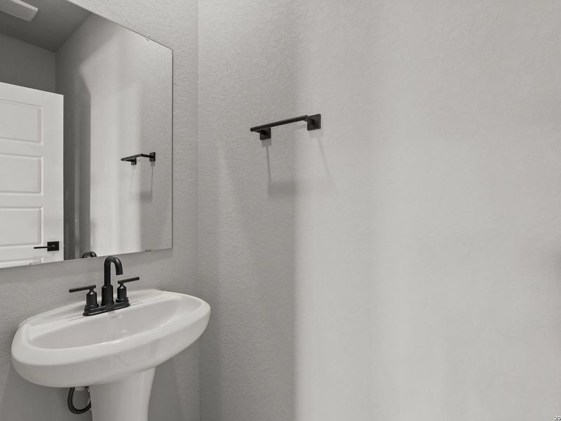 Close-up of interior finishes inside a home in Horizon Pointe, Converse (Image 17).