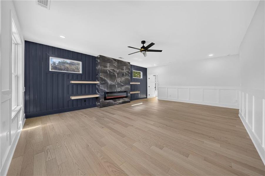 Spacious, unfurnished interior of a new home in , Loganville (Image 39). Spacious, unfurnished interior of a new home in , Loganville (Image 39).