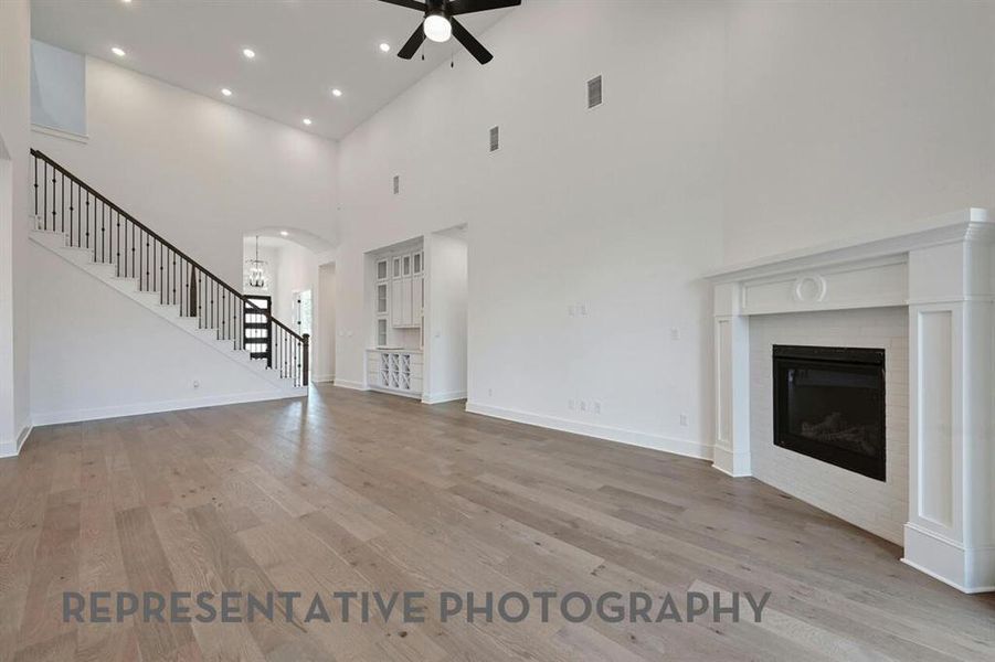 Spacious, unfurnished interior of a new home in Quail Hollow, Rockwall (Image 16).