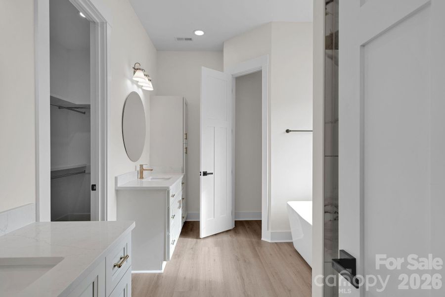 Furnished interior view inside a new home in , Salisbury (Image 11).