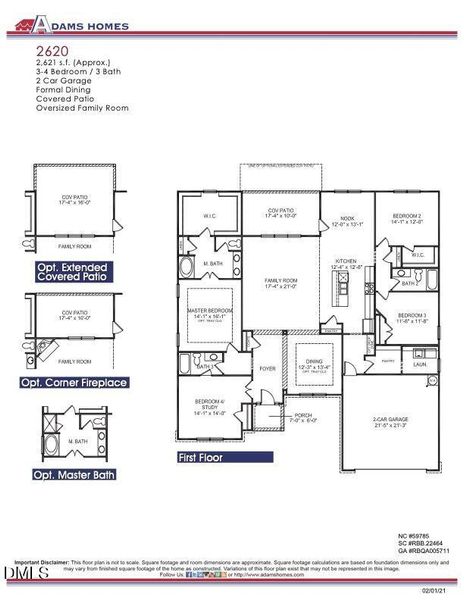 2620 Floor Plan
