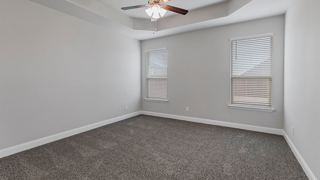 Spacious, unfurnished interior of a new home in Treeline, Justin (Image 18).