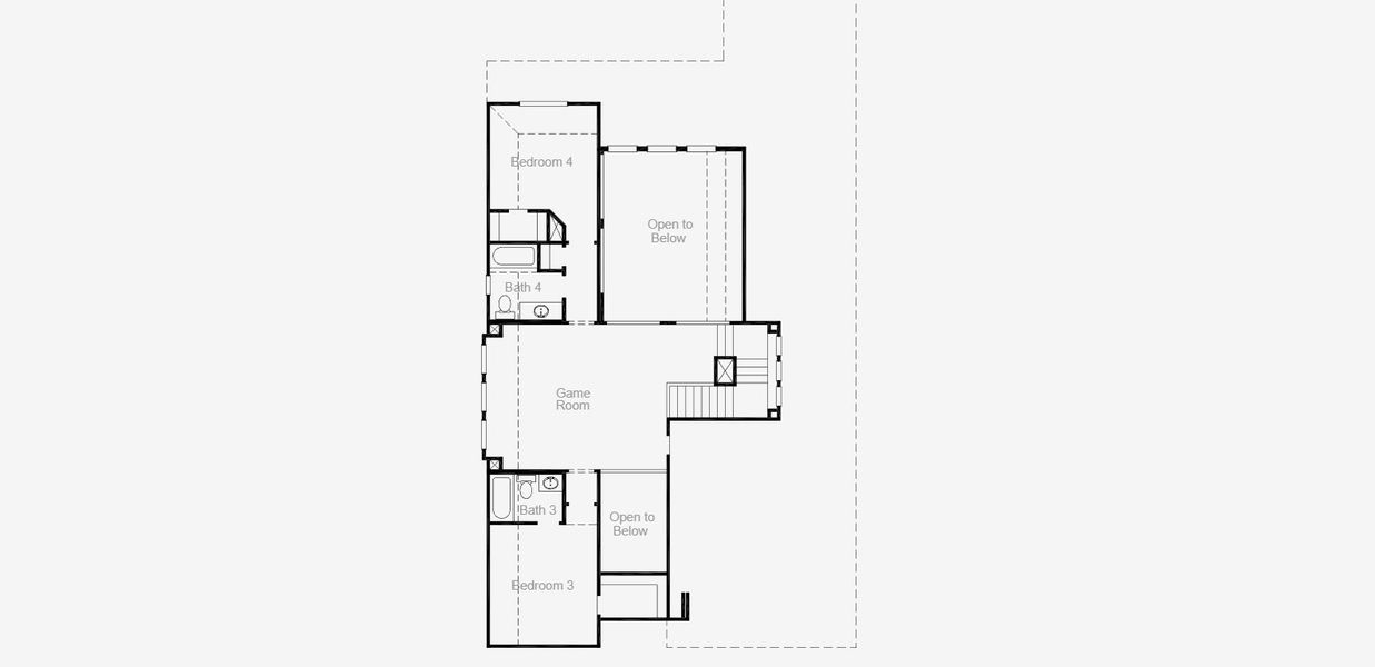 2D floor plan layout for the Mineola by Coventry Homes in Furst Ranch, Flower Mound, TX (Image 4). 2D floor plan layout for the Mineola by Coventry Homes in Furst Ranch, Flower Mound, TX (Image 4).