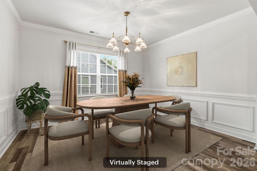 Furnished interior view inside a new home in Harris Mill, Indian Land (Image 6).