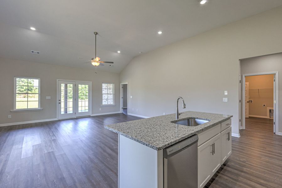 Furnished interior view inside a new home in Collin's Place, Decherd (Image 10).