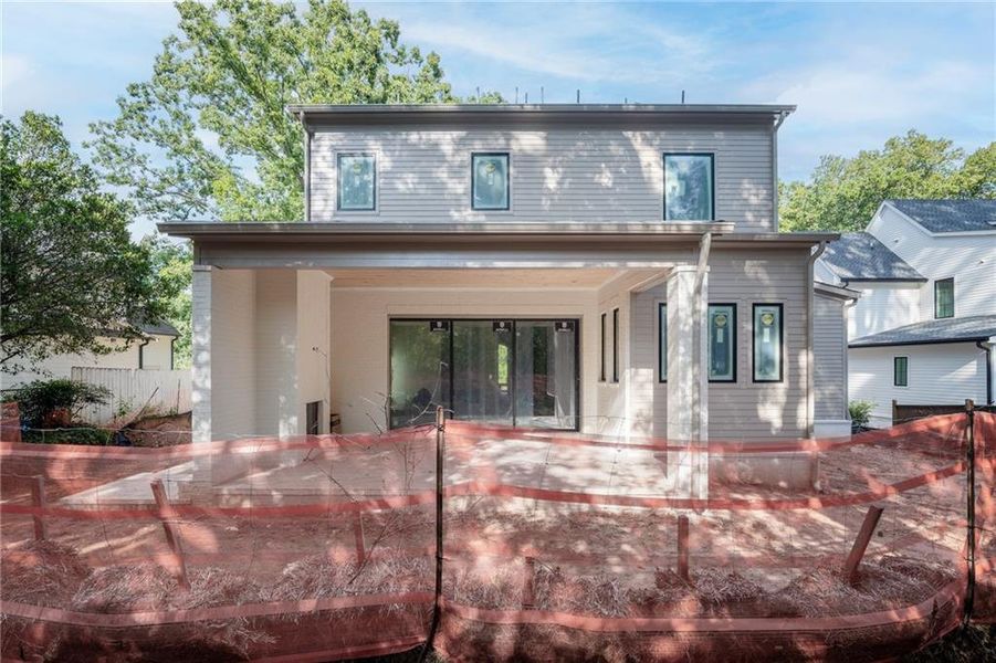 In-progress construction of a new home in , Brookhaven, GA (Image 14).
