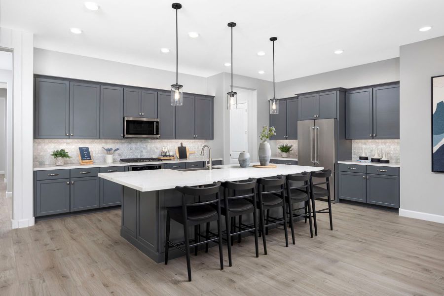 Representative furnished interior of a home built from the Violet by Mattamy Homes in White Tank Vistas, Waddell (Image 4).