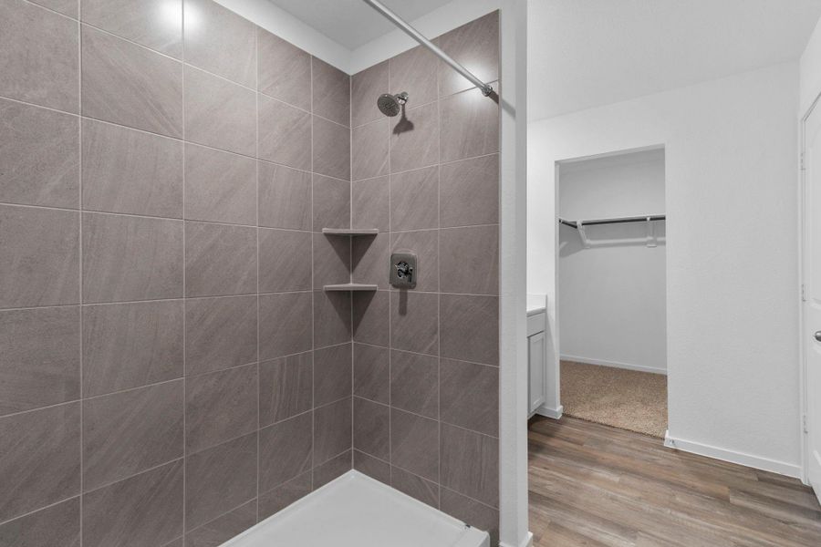 Close-up of interior finishes inside a home in Venetian Pines, Conroe (Image 9).