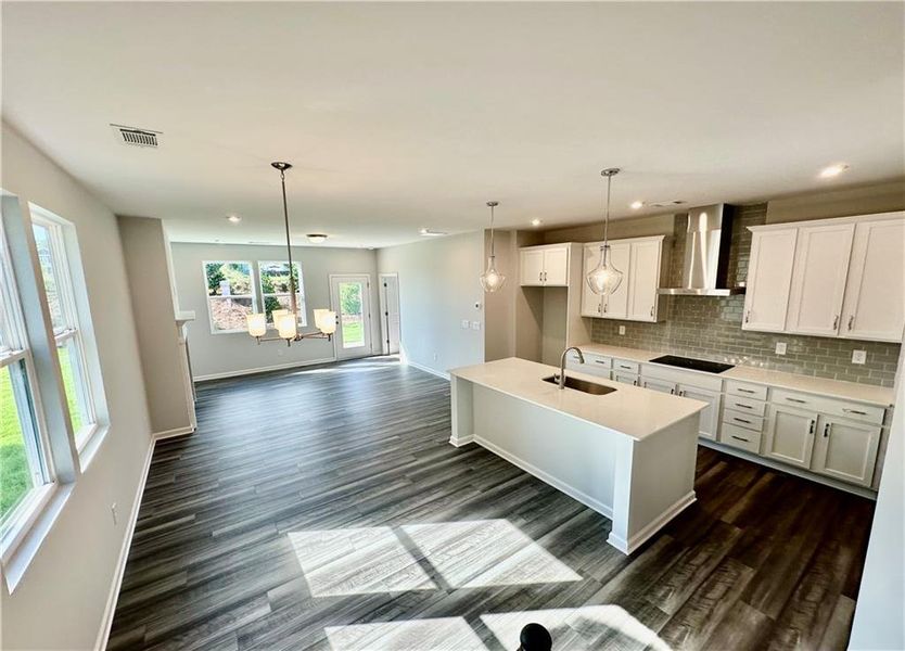 Furnished interior view inside a new home in , Lilburn (Image 5).