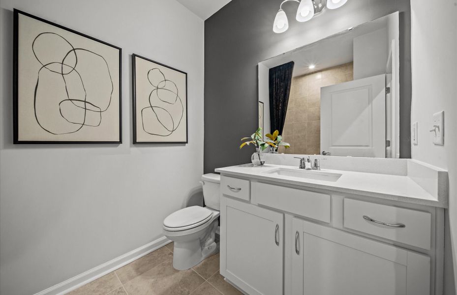 Representative furnished interior of a home built from the Valen by Pulte Homes in Sparrow Creek, Boiling Springs (Image 28).