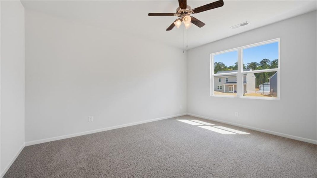 Spacious, unfurnished interior of a new home in Twin Lakes, Hoschton (Image 16). Spacious, unfurnished interior of a new home in Twin Lakes, Hoschton (Image 16).