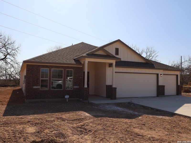 In-progress construction of a new home in Jordan's Ranch, San Antonio, TX (Image 31). In-progress construction of a new home in Jordan's Ranch, San Antonio, TX (Image 31).
