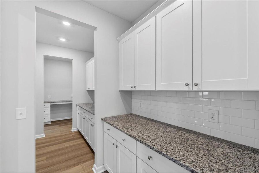 Furnished interior view inside a new home in Sweetgrass at Summers Corner, Summerville (Image 16).