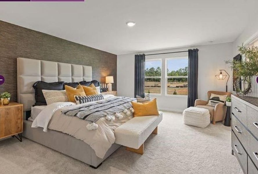 Furnished interior view inside a new home in The Estates at Gainesville Township, Gainesville (Image 6).