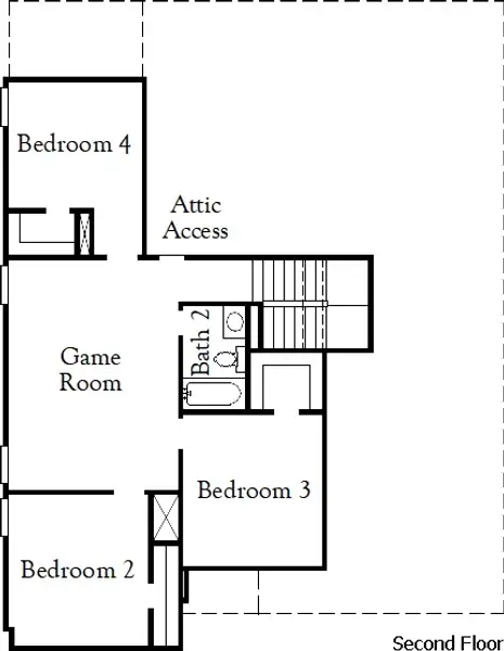 2D floor plan layout of this home in Garden Grove, San Antonio, TX (Image 3). 2D floor plan layout of this home in Garden Grove, San Antonio, TX (Image 3).