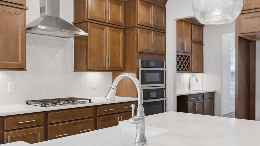 Furnished interior view inside a new home in Kayfield at Midway, Anderson (Image 12).