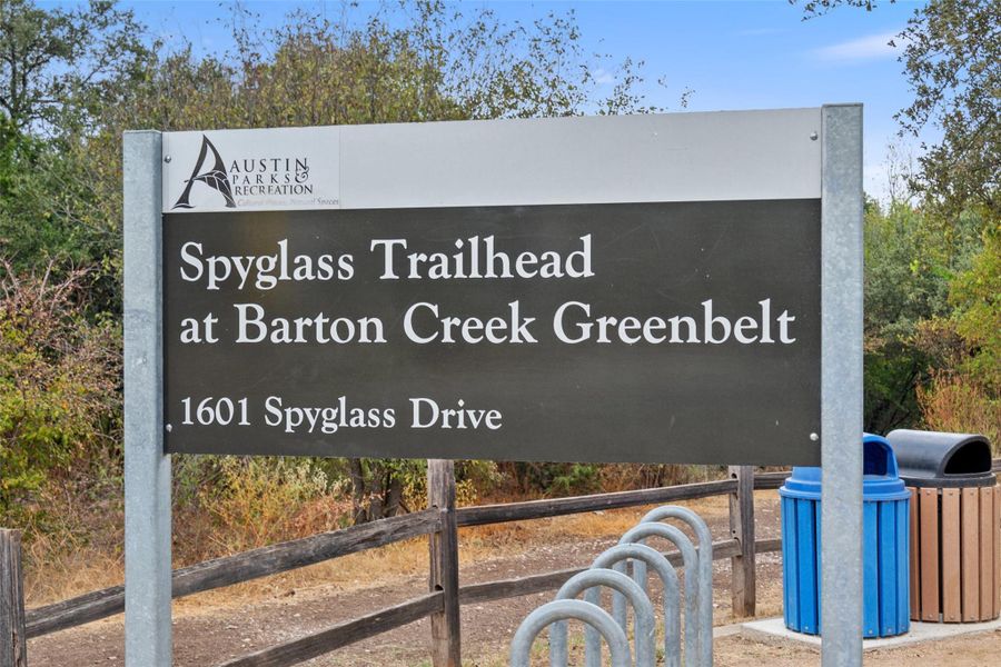 Walk to Barton Creek Pool!