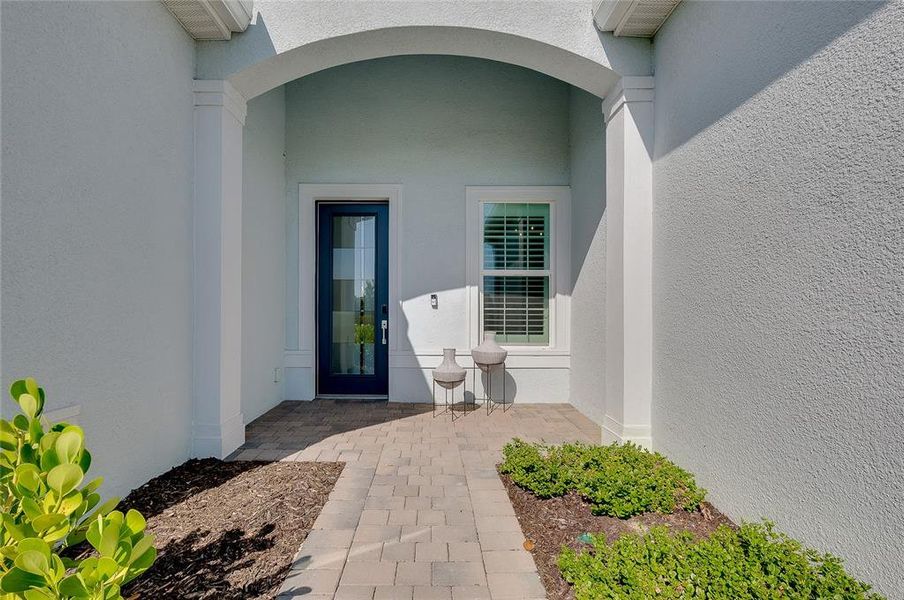 Exterior details and patio area of a home in , Englewood (Image 4).