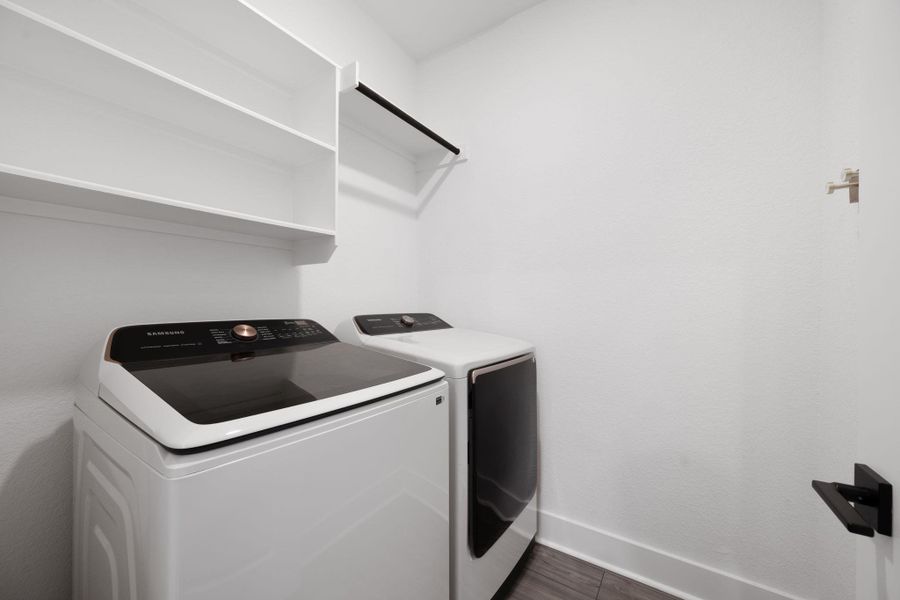 Close-up of interior finishes inside a home in , Round Rock (Image 12).