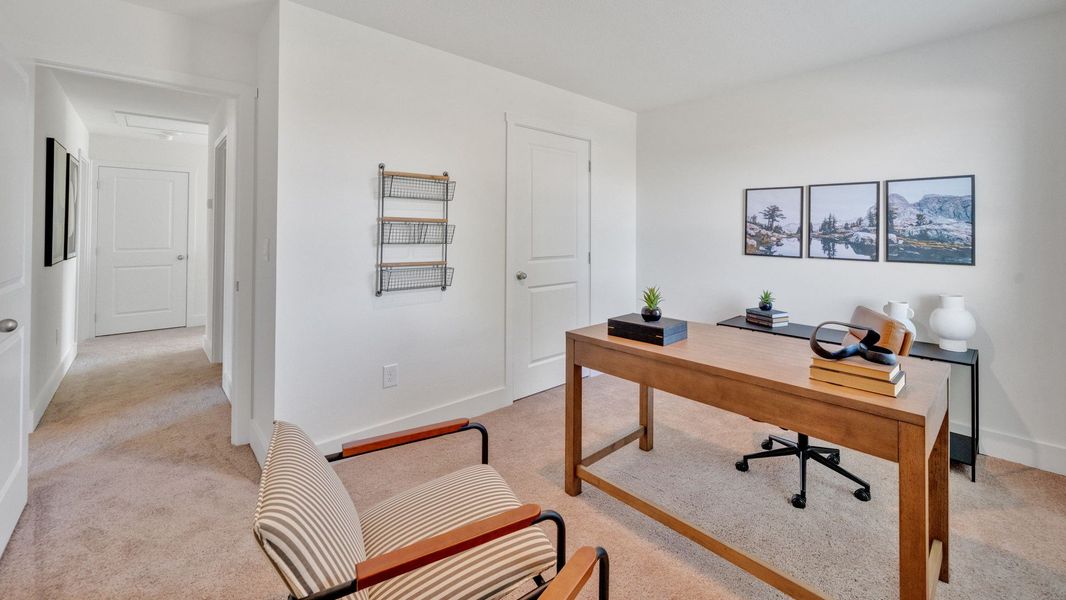 Furnished interior view inside a new home in Fieldcrest Acres, Blountville (Image 33).