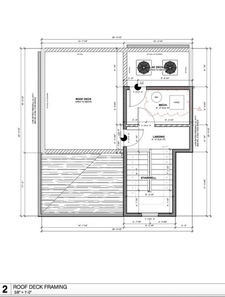 Fourth floor. 3808 and 3810 are the same floorplans, just mirrored.
