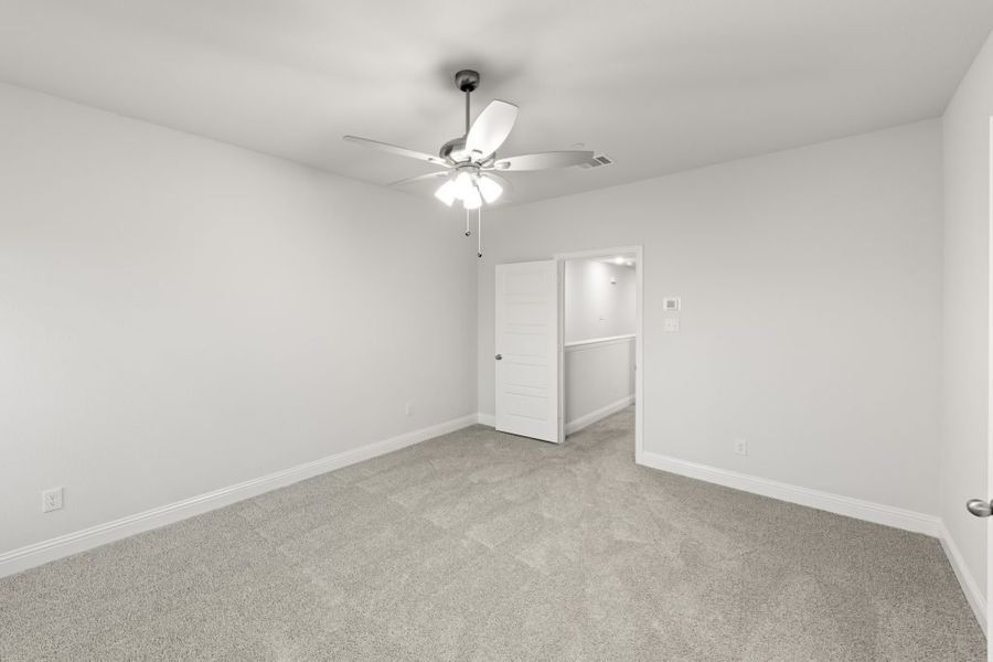 Front exterior of a new home in Sereno Oaks at Buckner Terrace, Dallas, TX, highlighting curb appeal (Image 19).