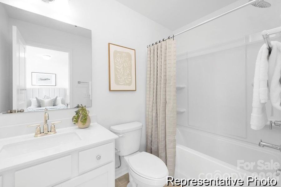 Furnished interior view inside a new home in Autumn Ridge, High Shoals (Image 36).