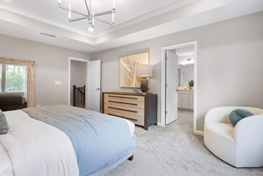 Furnished interior view inside a new home in Everton, Durham (Image 18).