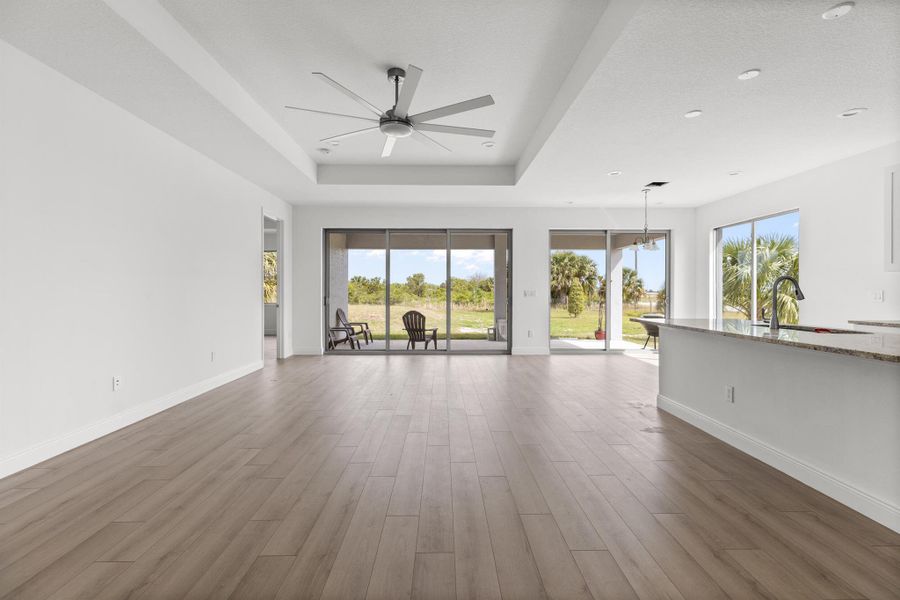 Furnished interior view inside a new home in , Okeechobee (Image 9). Furnished interior view inside a new home in , Okeechobee (Image 9).