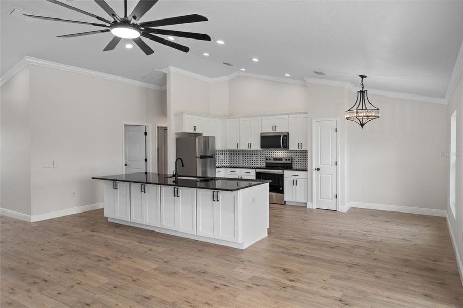 Furnished interior view inside a new home in , Weeki Wachee (Image 12).