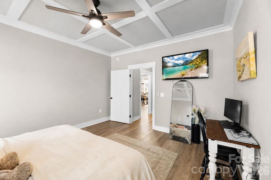 Furnished interior view inside a new home in , Albemarle (Image 13).
