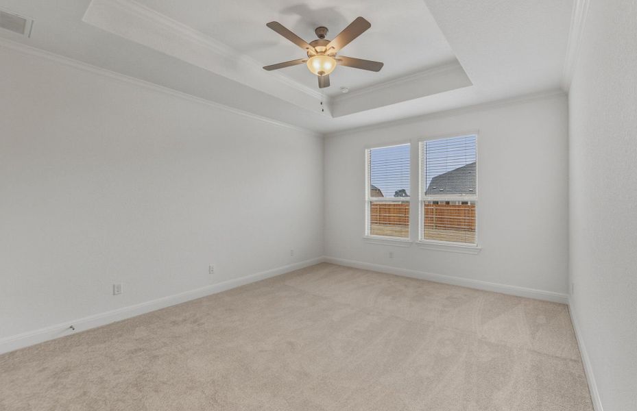 Spacious, unfurnished interior of a new home in Saddleback at Santa Rita Ranch, Liberty Hill (Image 33). Spacious, unfurnished interior of a new home in Saddleback at Santa Rita Ranch, Liberty Hill (Image 33).