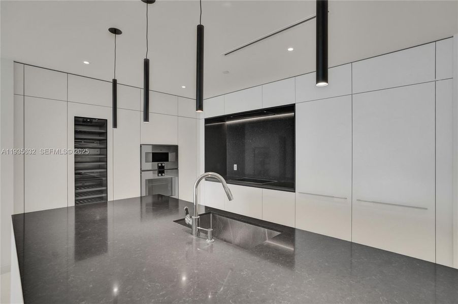 Furnished interior view inside a new home in , Miami (Image 8).