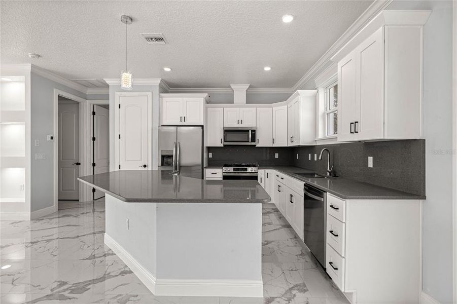 Furnished interior view inside a new home in , Belleview (Image 7).